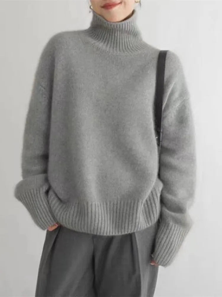 Isabella™ | High Collar Made of Cashmere