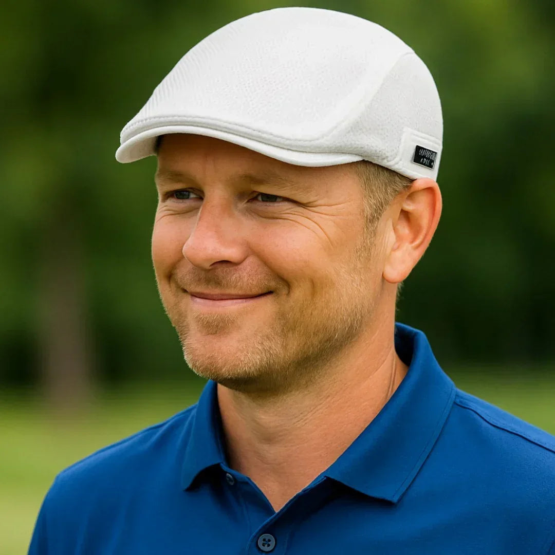 MeshCap | Casual flat cap for men