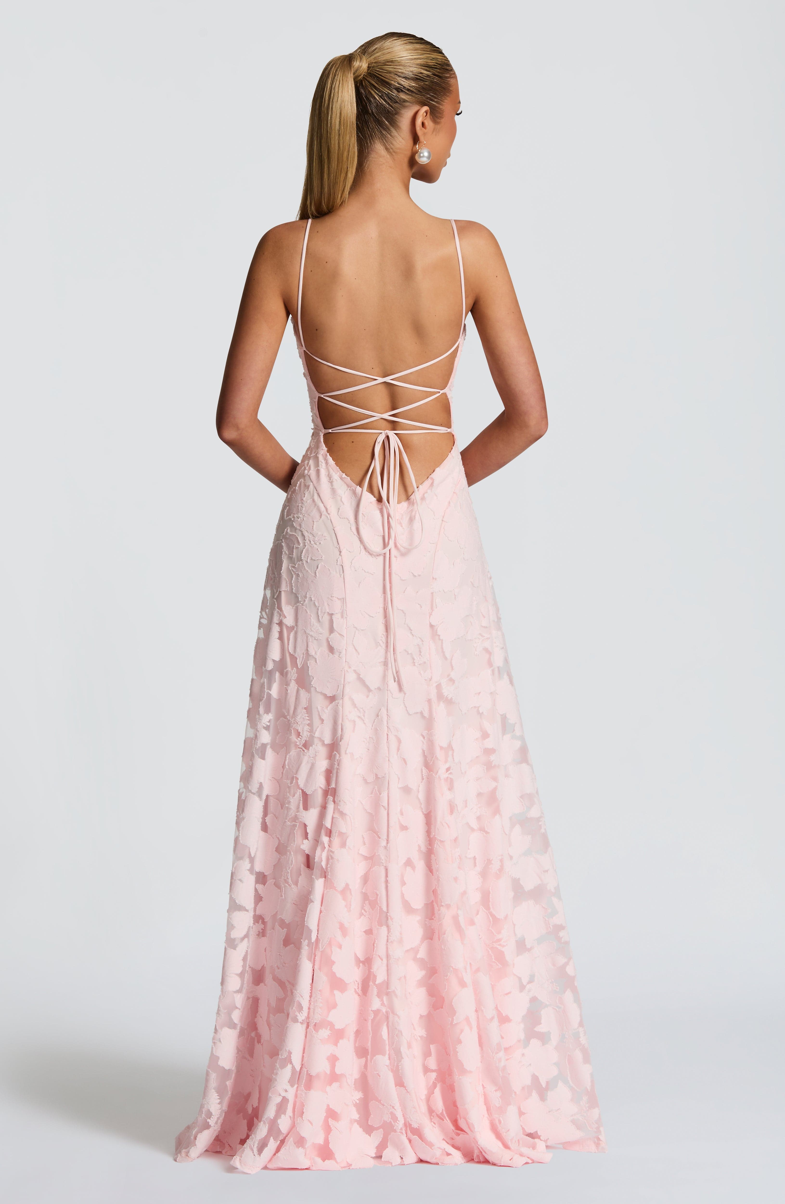 Francisa™ | Long Dress with Lace Corset