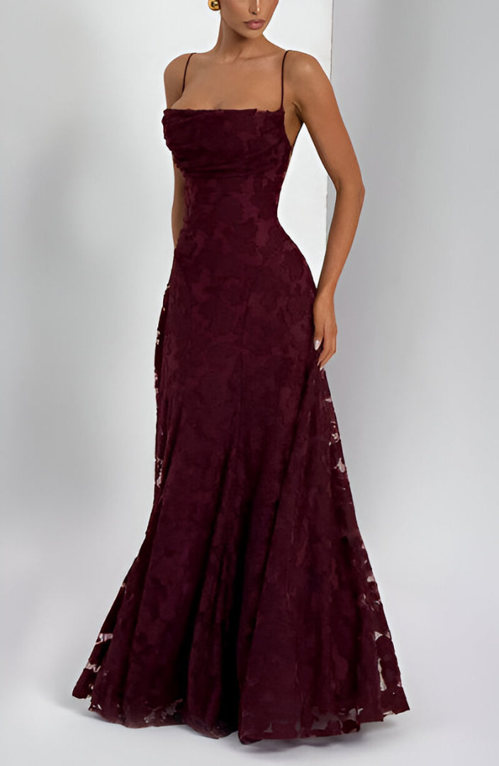 Francisa™ | Long Dress with Lace Corset