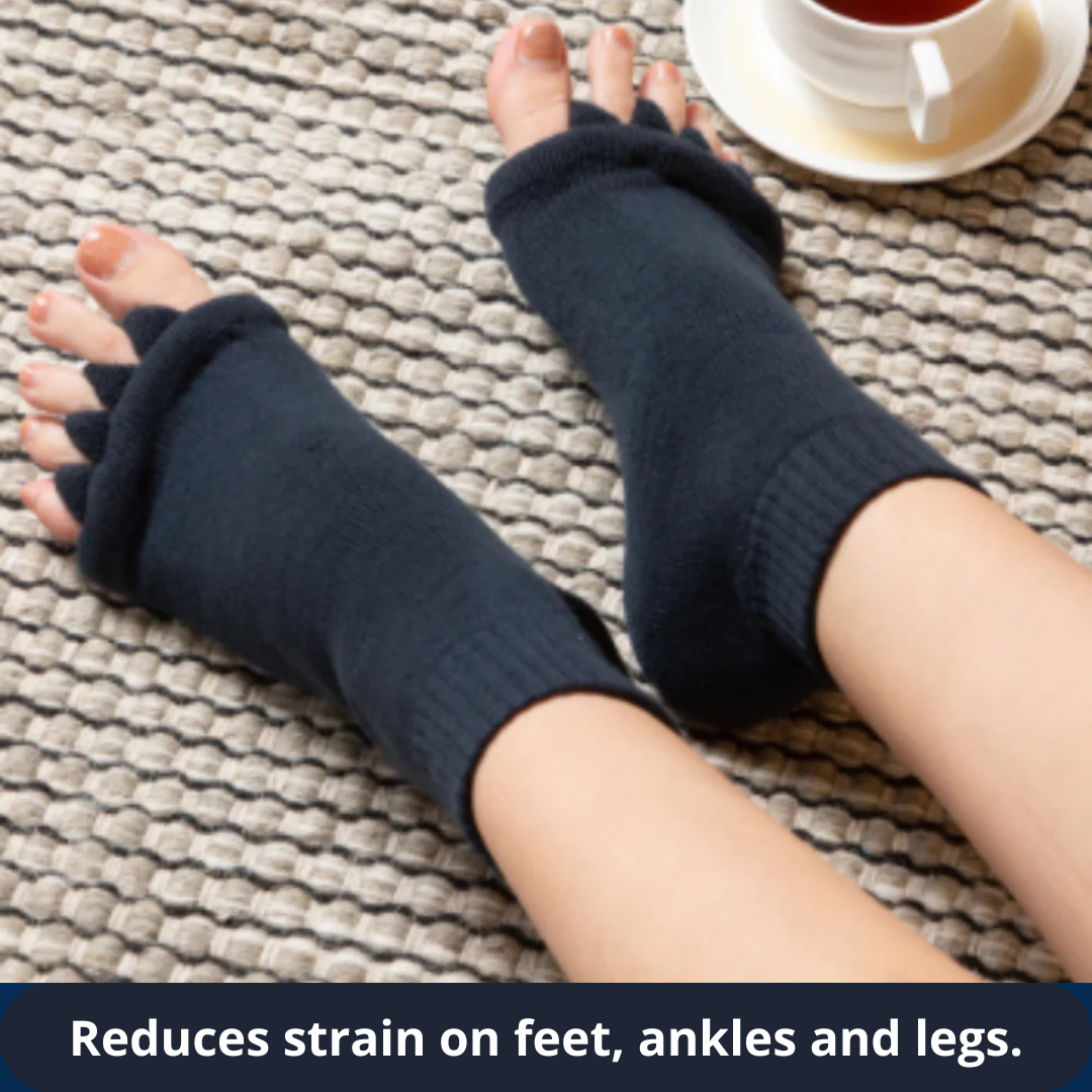 Happy Socks - Reduces pain in feet, ankles, and legs