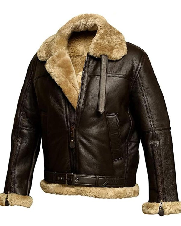 MAVERICK | Padded Leather Jacket