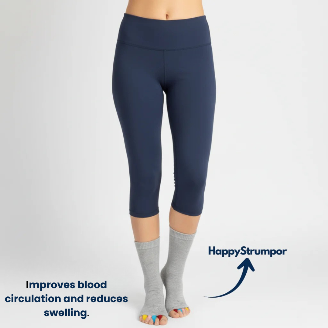Happy Socks - Reduces pain in feet, ankles, and legs
