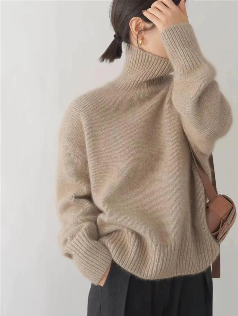 Isabella™ | High Collar Made of Cashmere