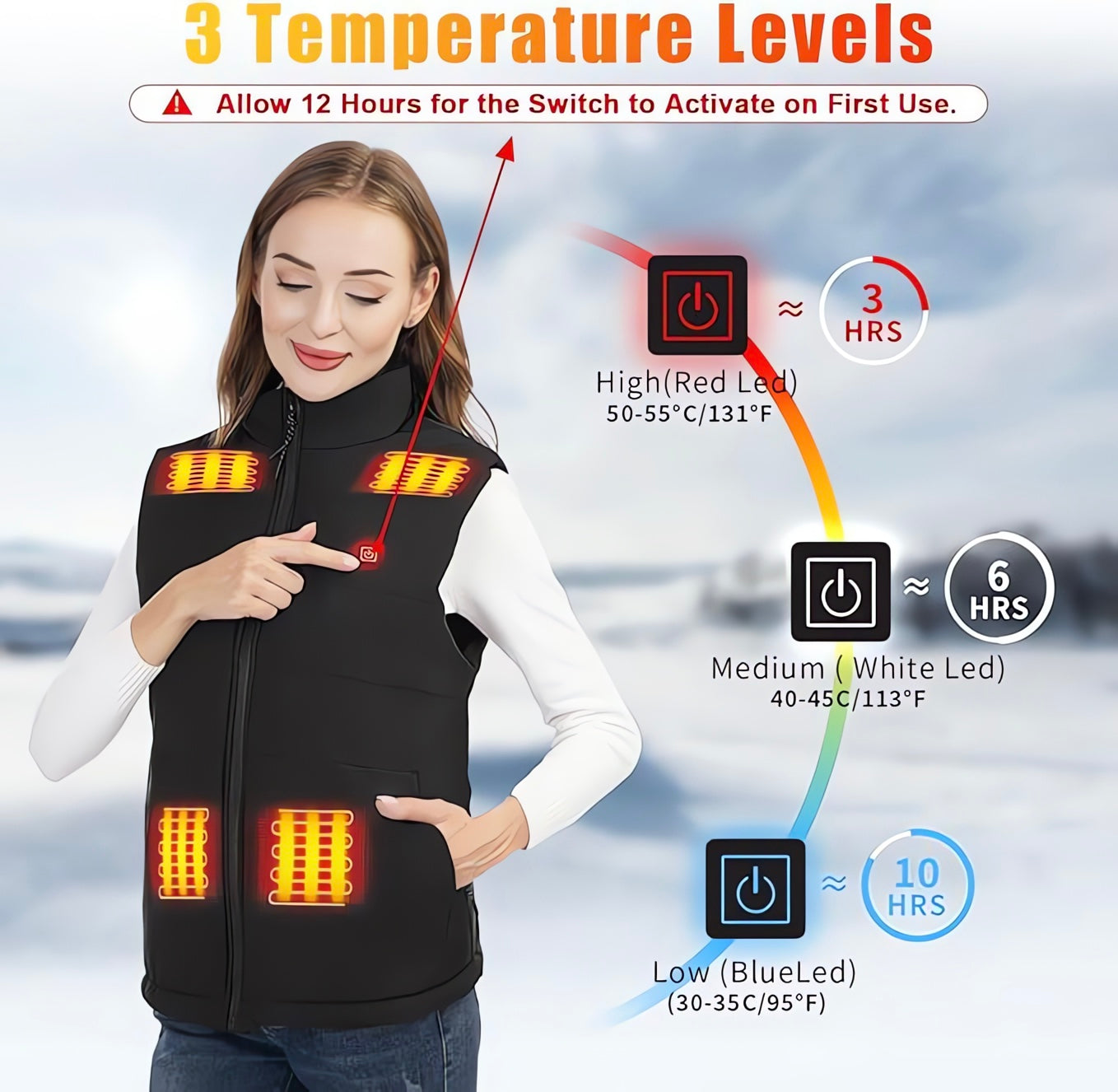 JOEY |  Heated Vest